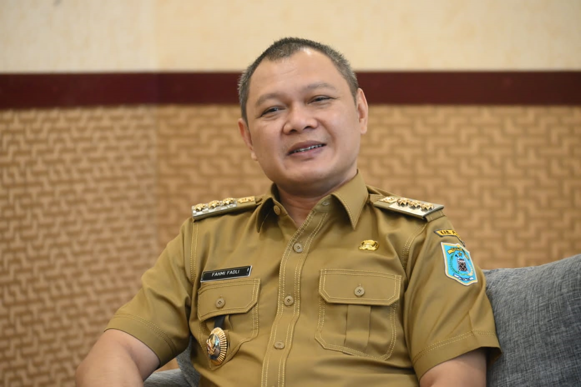 Fahmi Fadli kembali mencalonkan diri di Pilkada Paser menggandeng Ikhwan Antasari.