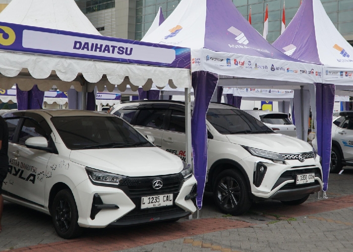 Area test drive Daihatsu di GIIAS Surabaya 2024