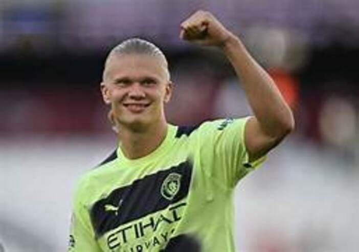 Erling Haaland hattrick di kandang West Ham.
