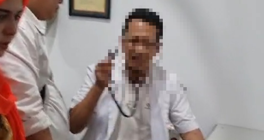 DITINDAK:&nbsp; Oknum dokter di Balikpapan diduga melakukan tindakan asusila pada pasiennya saat melakukan MCU. (foto:ist)