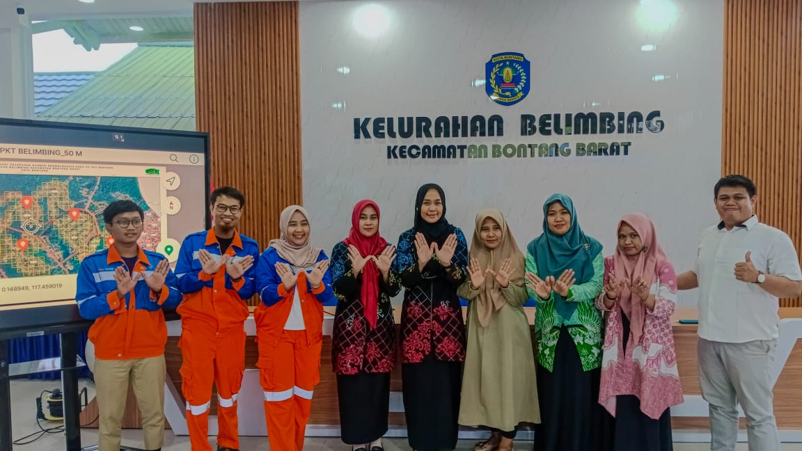 PERSIAPAN: Kelurahan Belimbing siap menyukseskan upaya penanggulangan DBD di kompleks perumahan perusahaan yang akan dimulai bulan ini.