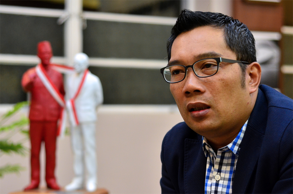 Ridwan Kamil, bacalon gubernur Jakarta.