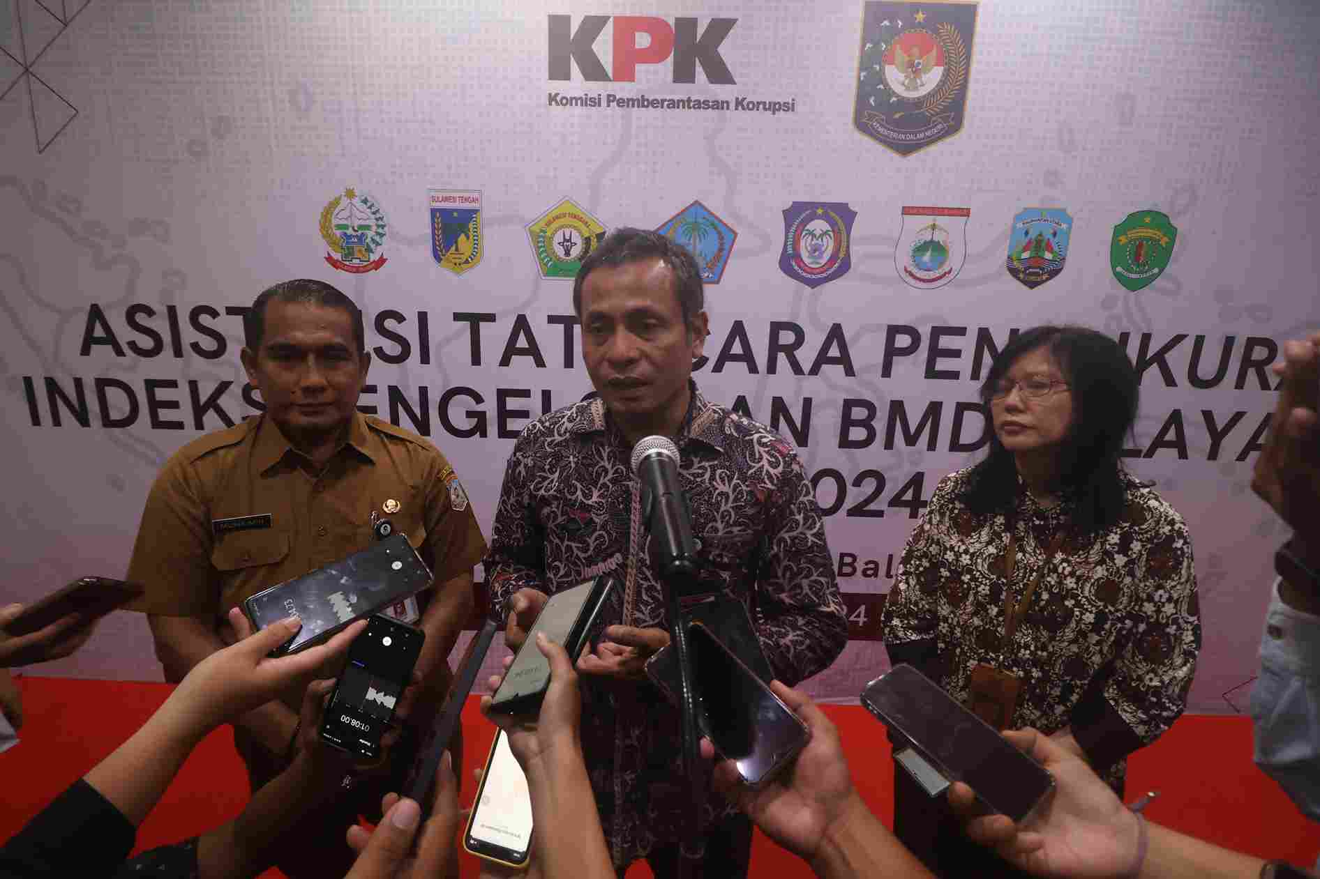 Direktur Koordinasi Supervisi Wilayah IV KPK Edi Suryanto . (Foto: Anggi/KP)