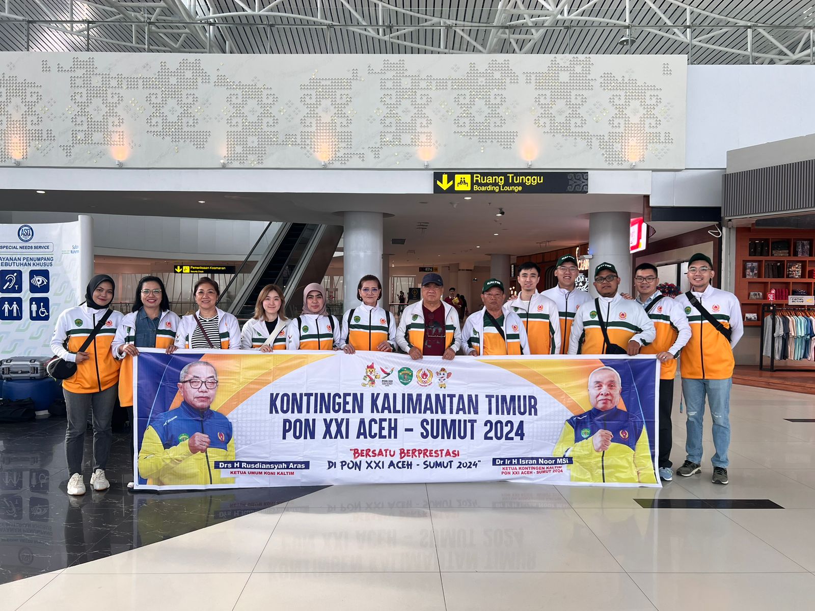 MISI JUARA : Skuad boling Kaltim bertolak ke Medan, Sumatera Utara, Rabu (4/9) untuk menjajaki panggung PON XXI/2024. (ist)