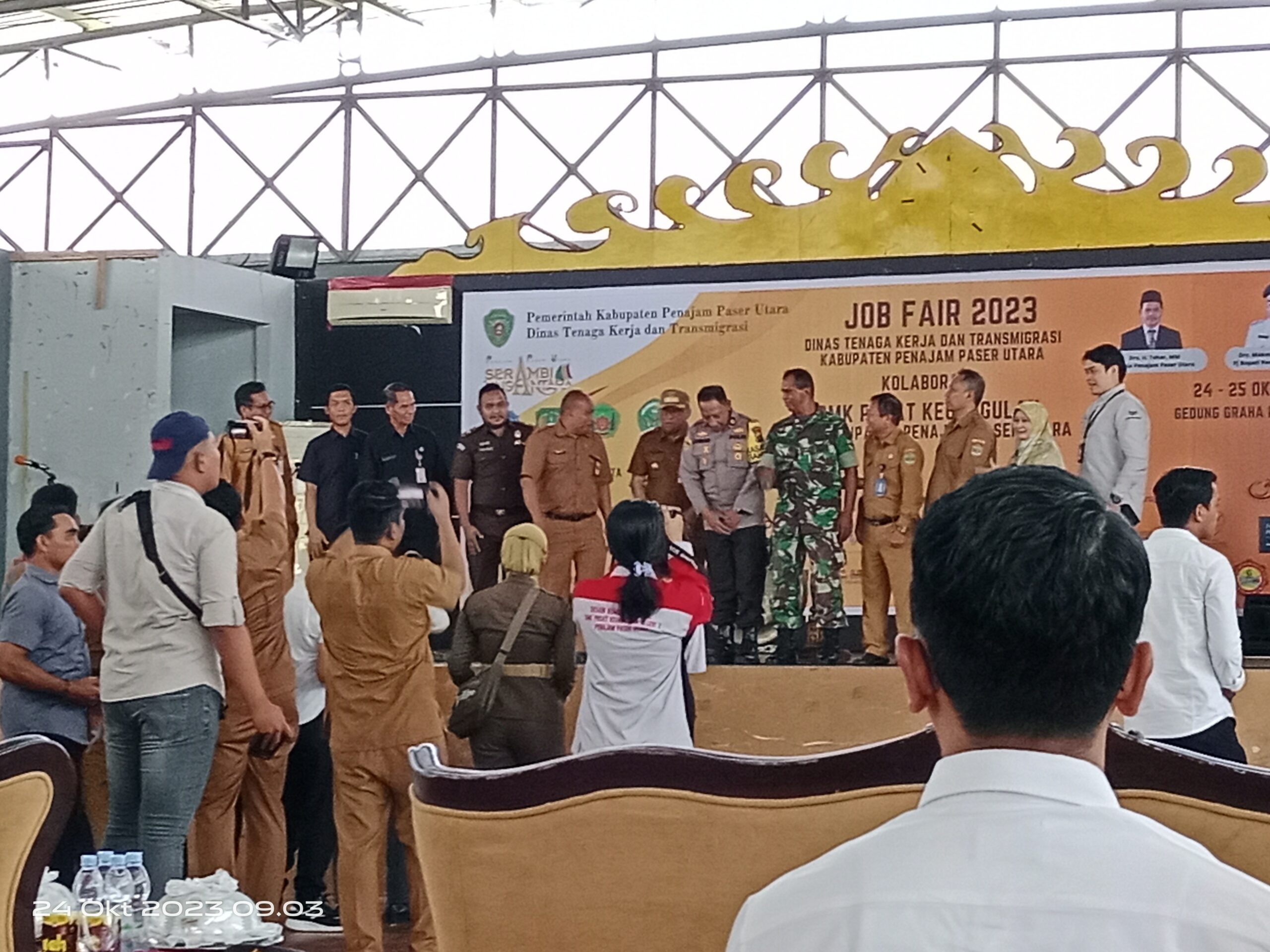 LOWONGAN: Job Fair 2024 direncanakan diikuti 25 perusahaan dengan 900 lowongan kerja bakal digelar Disnakertrans PPU akhir September ini. (FOTO: IST)