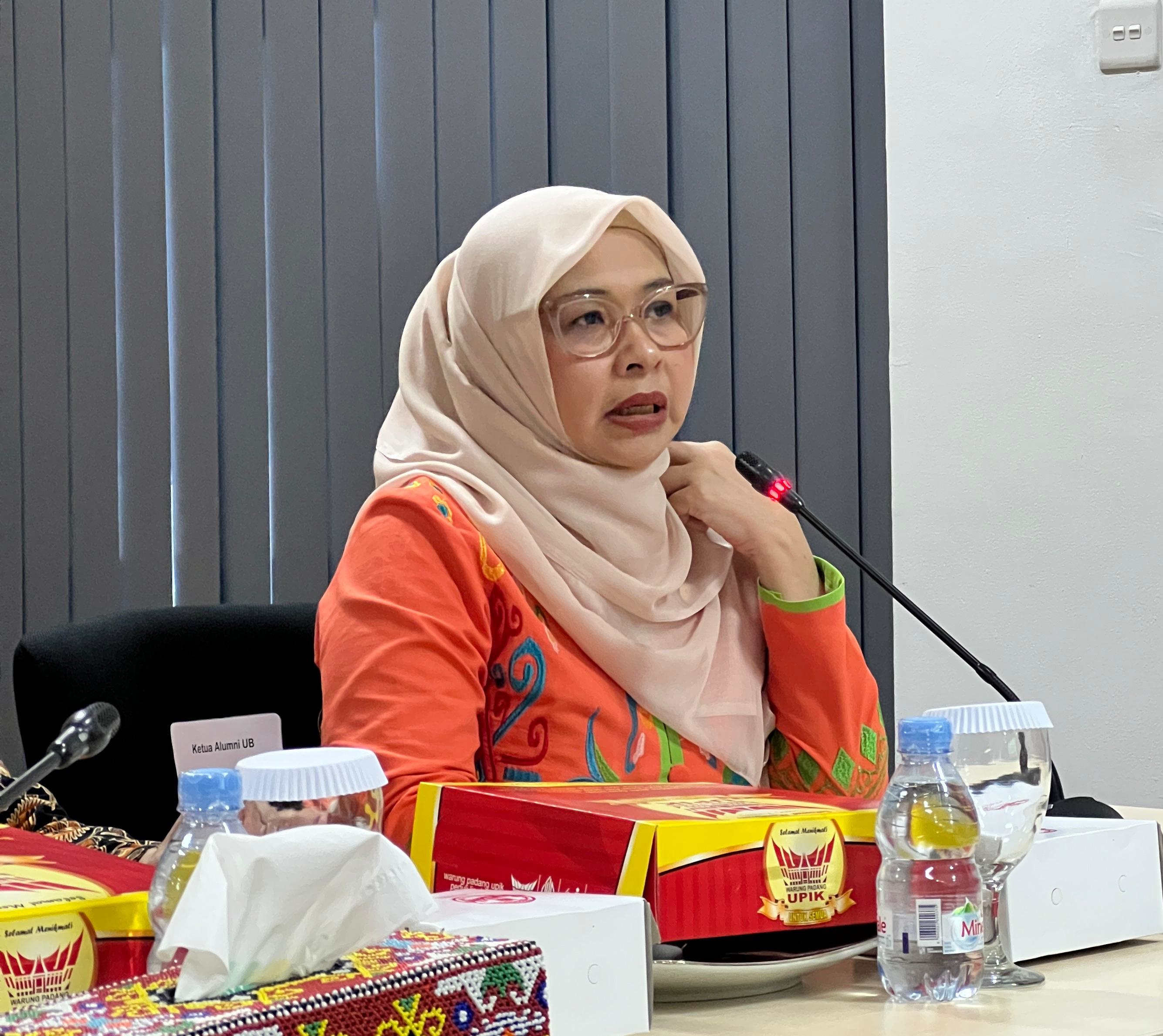 Ketua IKA UB Kaltim Myrna Asnawi Safitri