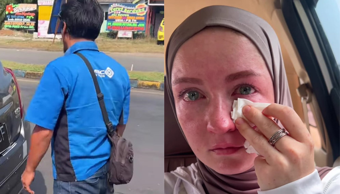 Ulianaci mengalami perlakuan tak pantas dari pengemudi Grab yang menurunkannya di pinggir jalan.