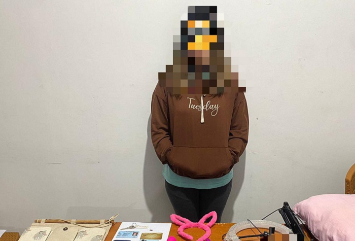PROMOSI: IRT siaran langsung dengan mempromosikan judi online diringkus polisi.