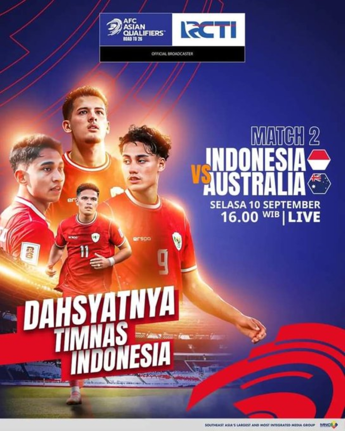 MATCH: Timnas Indonesia vs Australia Kualifikasi Piala Dunia 2024 digelar malam ini, Selasa (10/9), di SGBK, Jakarta.