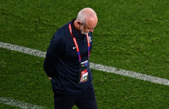 Graham Arnold siap hadapi tekanan suporter dalam laga melawan Indonesia pada Selasa (10/9) di Stadion Utama Gelora Bung Karno.