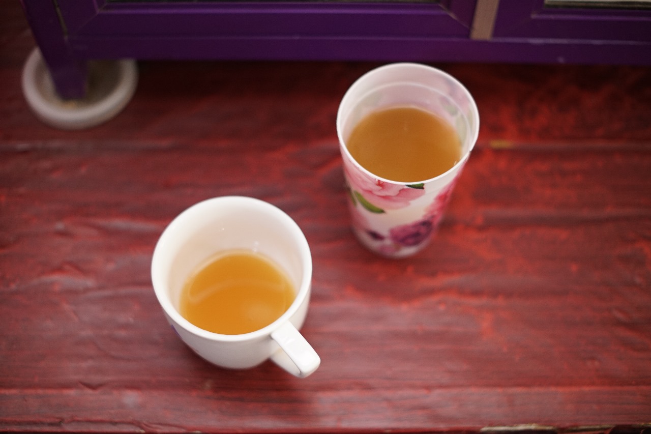 Minuman burak saat yang disajikan kepada penulis. (Foto: Jody Kristianto/KP)