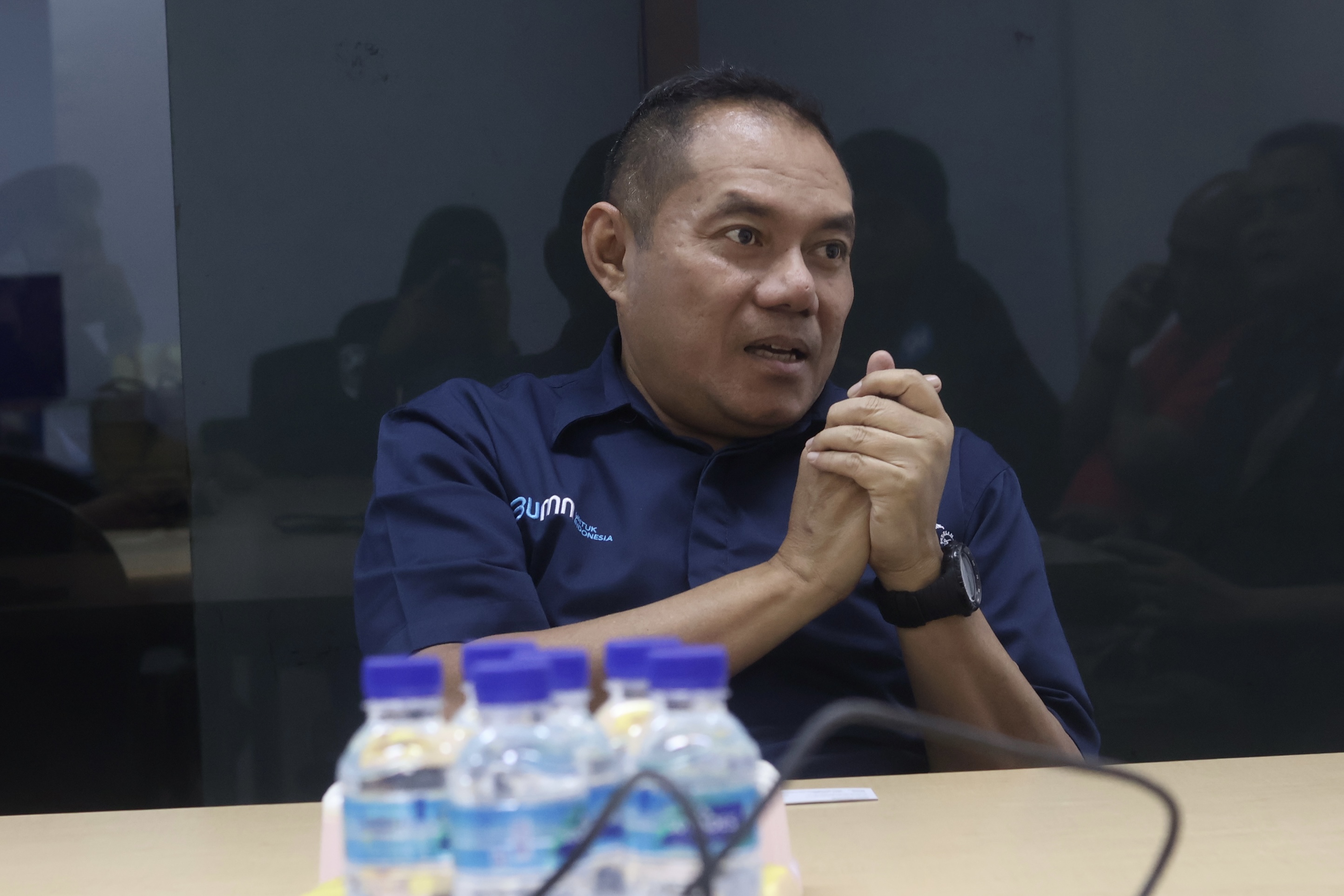 GM Branch Office Balikpapan Garuda Indonesia Joko Azuardi. (Foto: Anggi/KP)