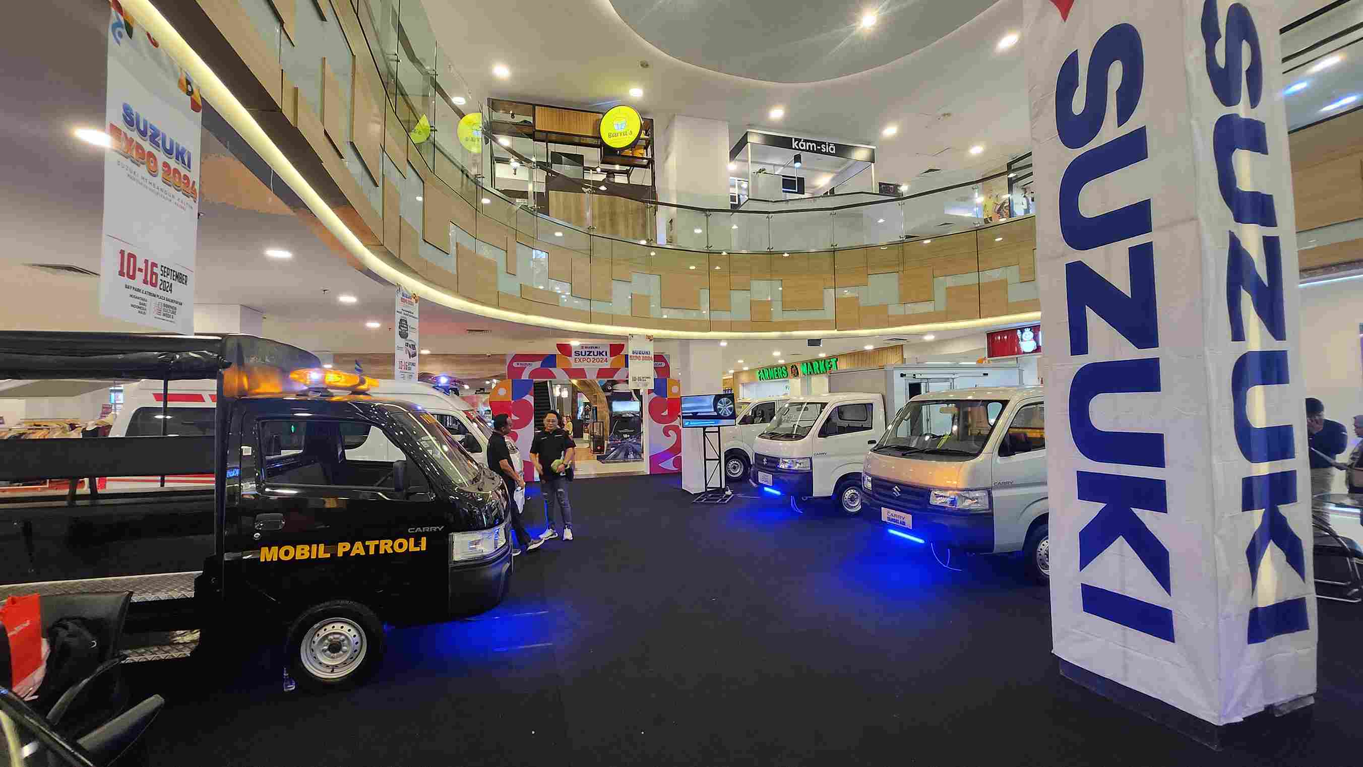 Pergelaran Expo Suzuki di Plaza Balikpapan mulai 10-16 September 2024. (Foto: Ulil/KP)