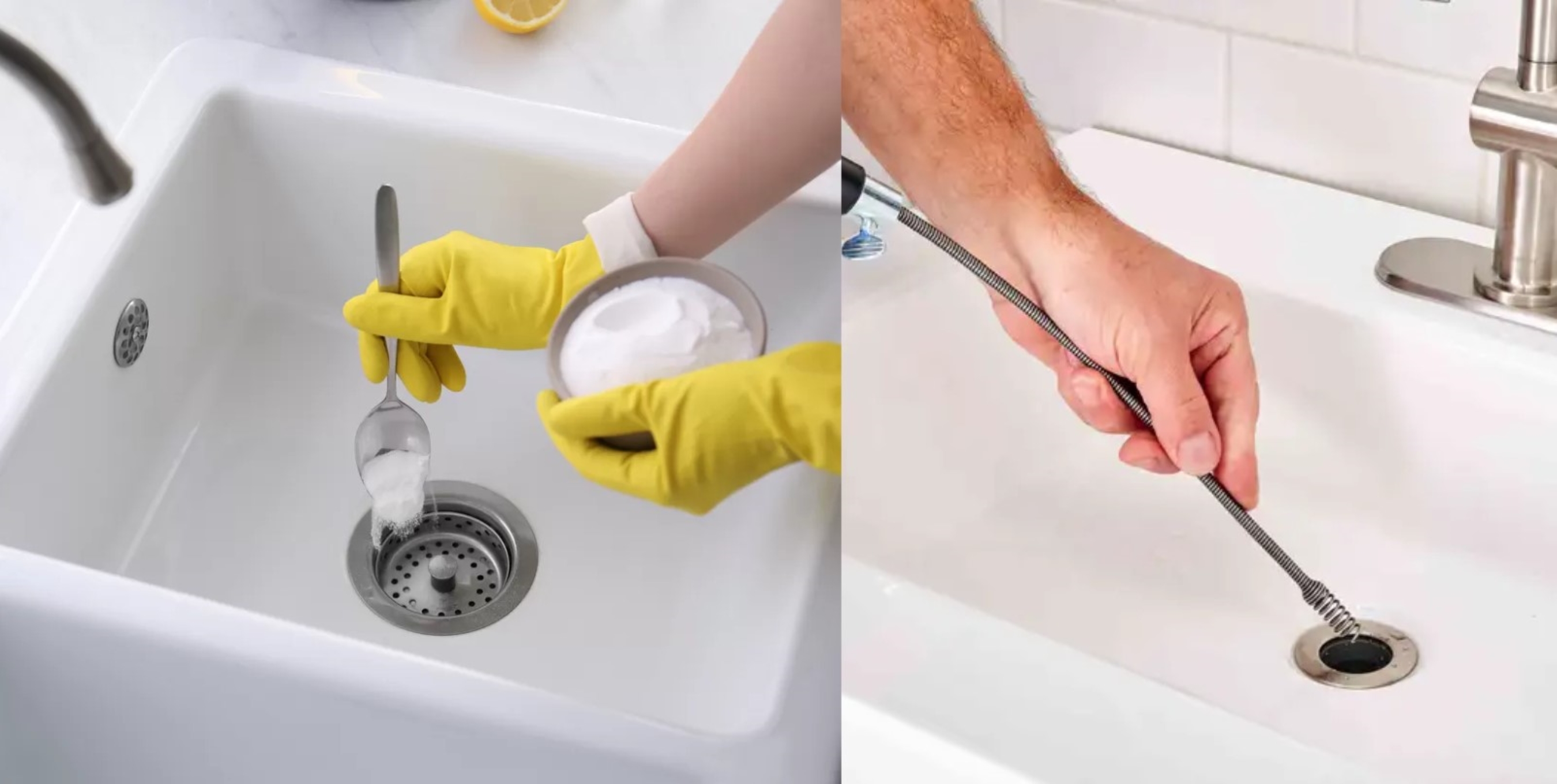 BUNTU: Dua cara mengatasi saluran cuci piring tersumbat dengan bahan sederhana yang ada di rumah.