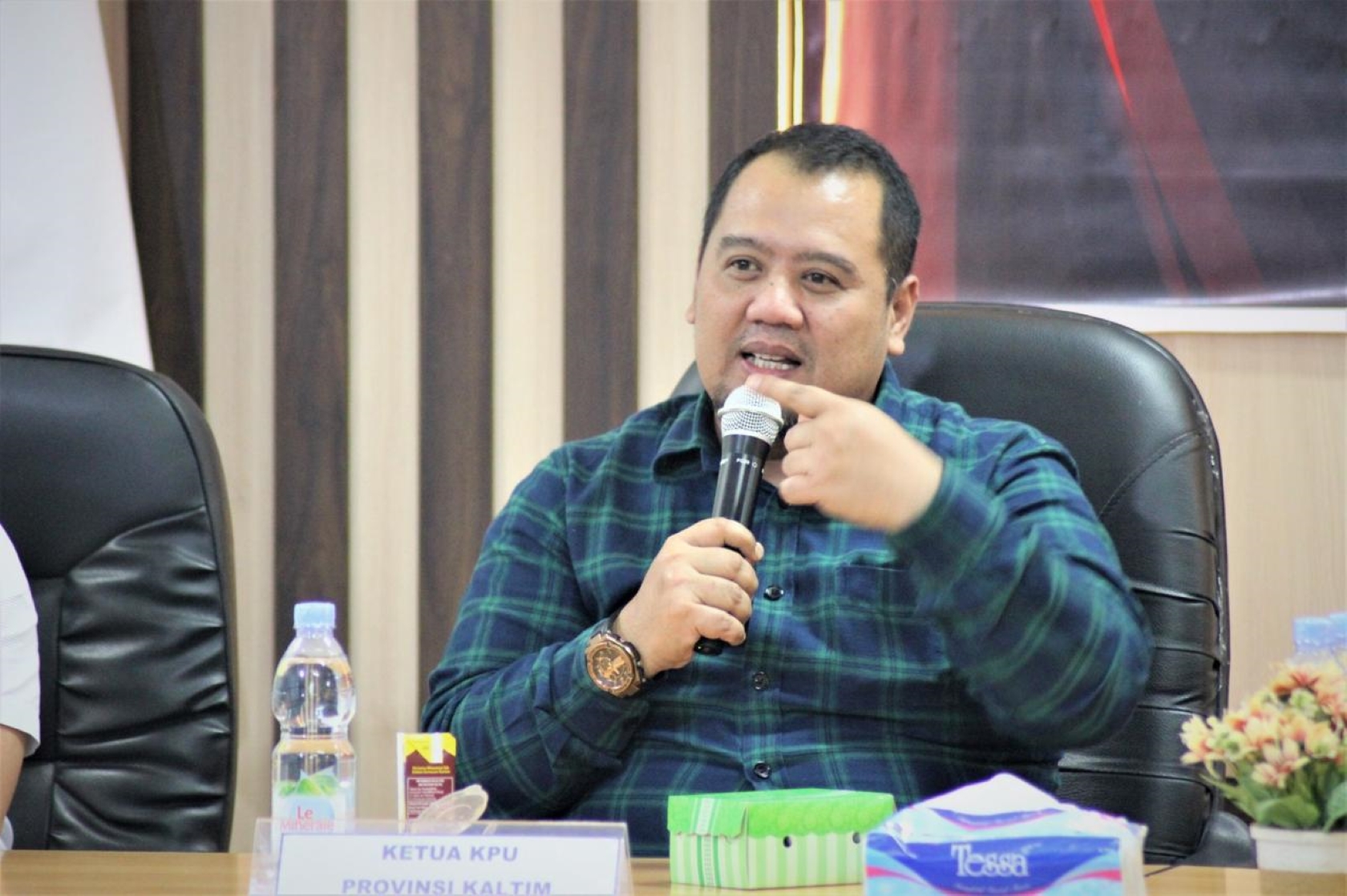 Ketua KPU Kaltim Fahmi Idris.