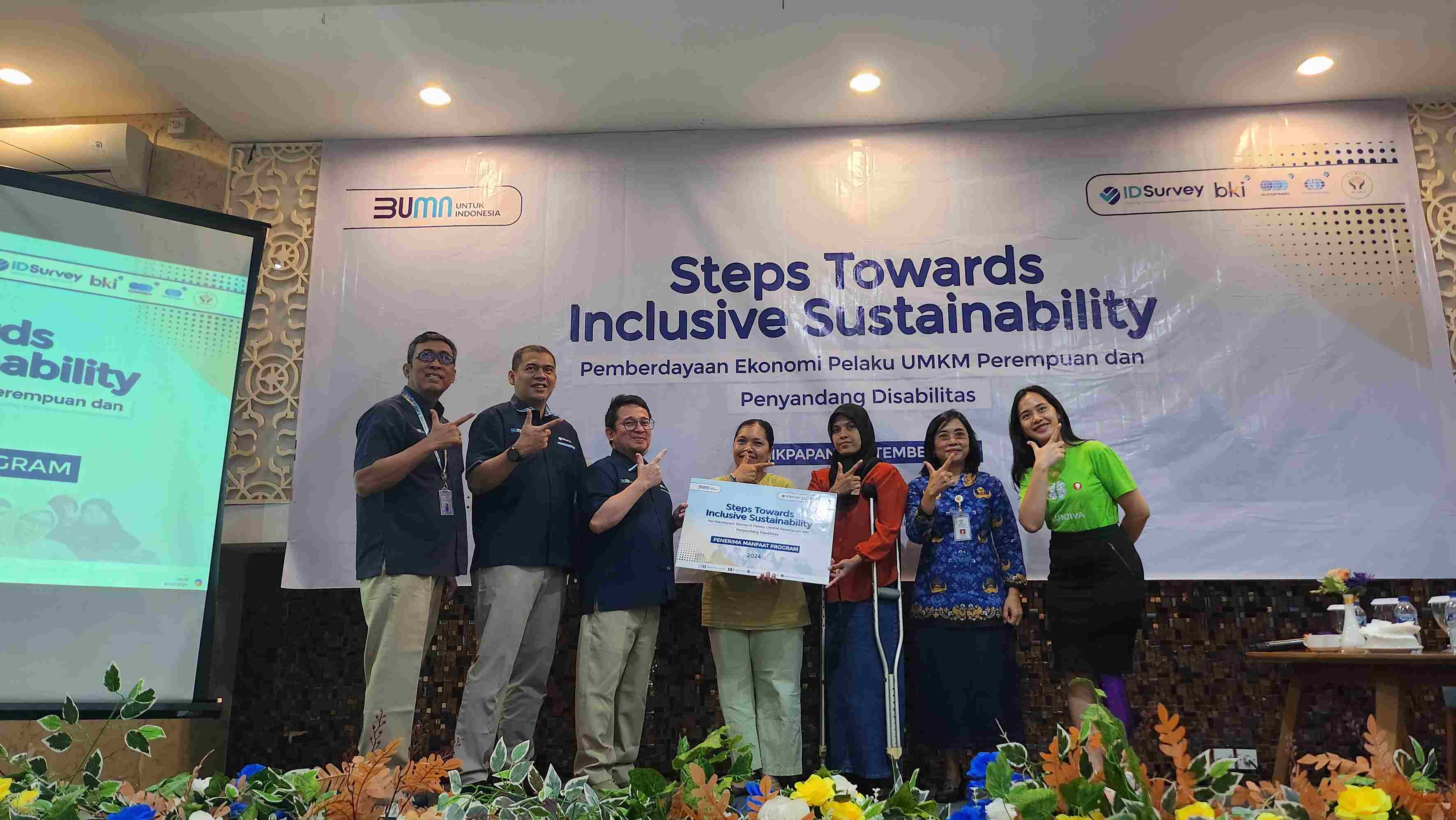 Puluhan UMKM terdiri dari perempuan dan disabilitas mendapatkan pelatihan guna kesetaraan serta peningkatan kompetensi usaha. (Foto: Ulil/KP)