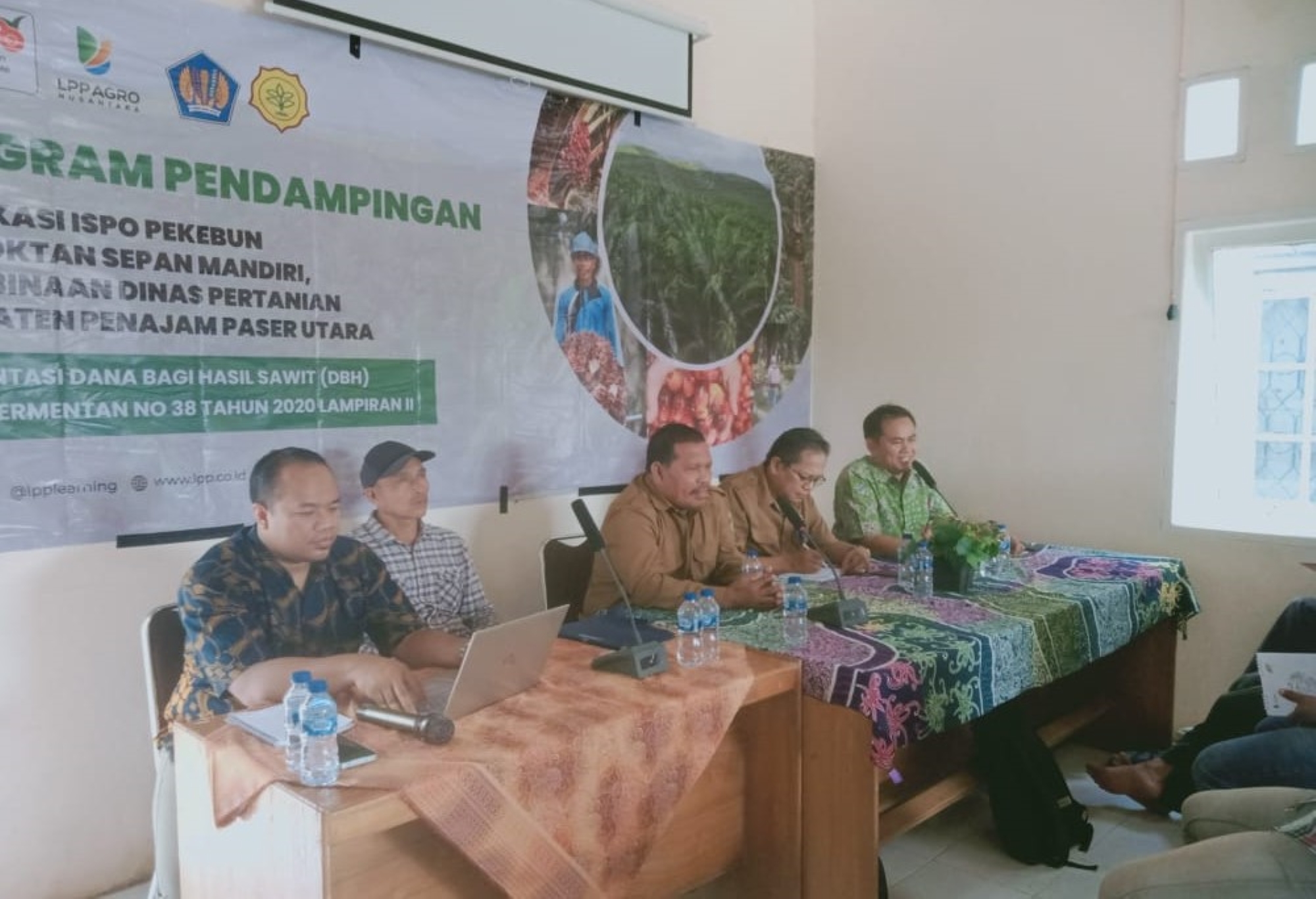 KERJA SAMA: Distan PPU dan Politeknik LPP Yogyakarta bekerja sama pendampingan untuk meningkatkan kesejahteraan petani di daerah ini.