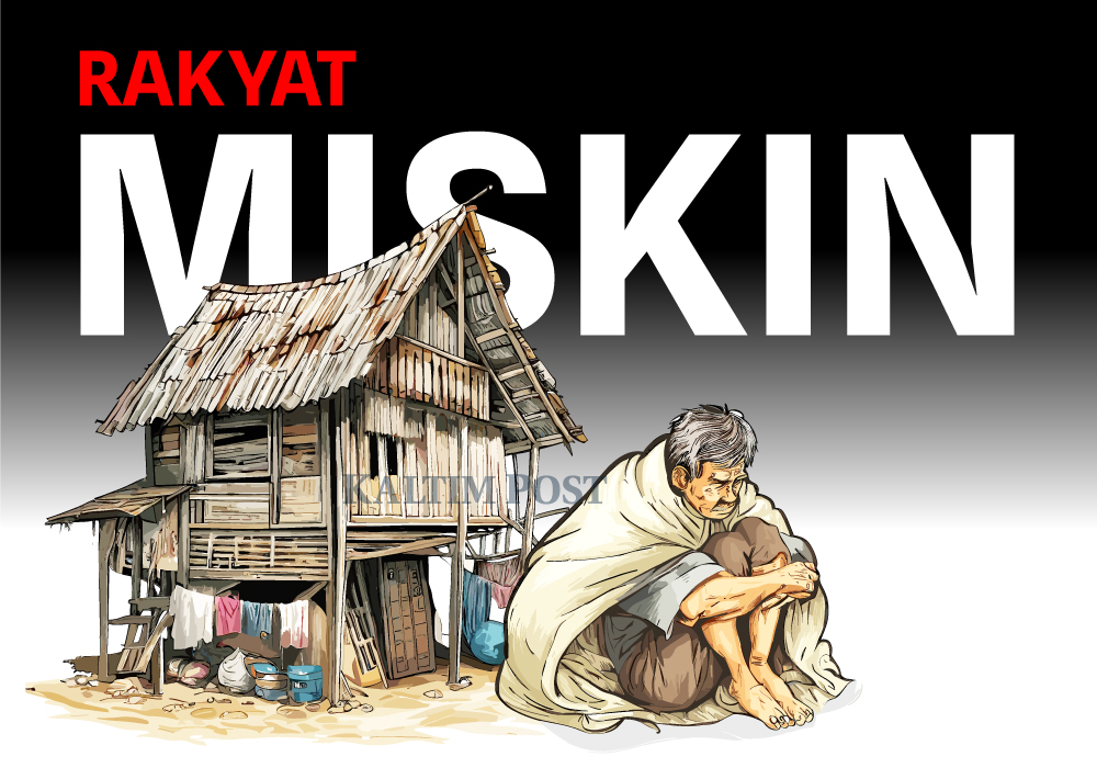 Ilustrasi masyarakat miskin