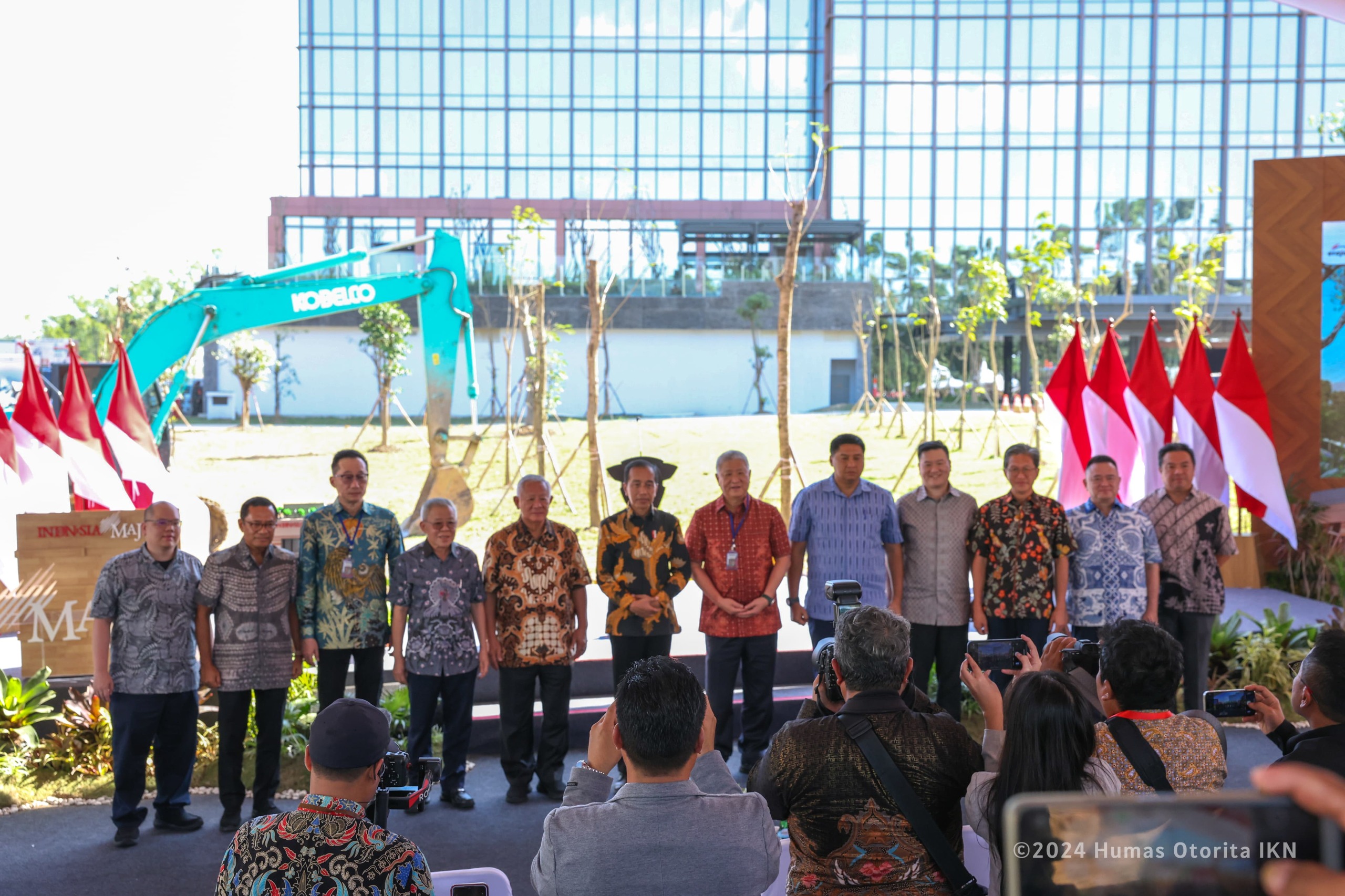 LANJUTAN: Groundbreaking sejumlah proyek akan kembali dilakukan di IKN oleh Presiden Joko Widodo. (Foto: Dok)