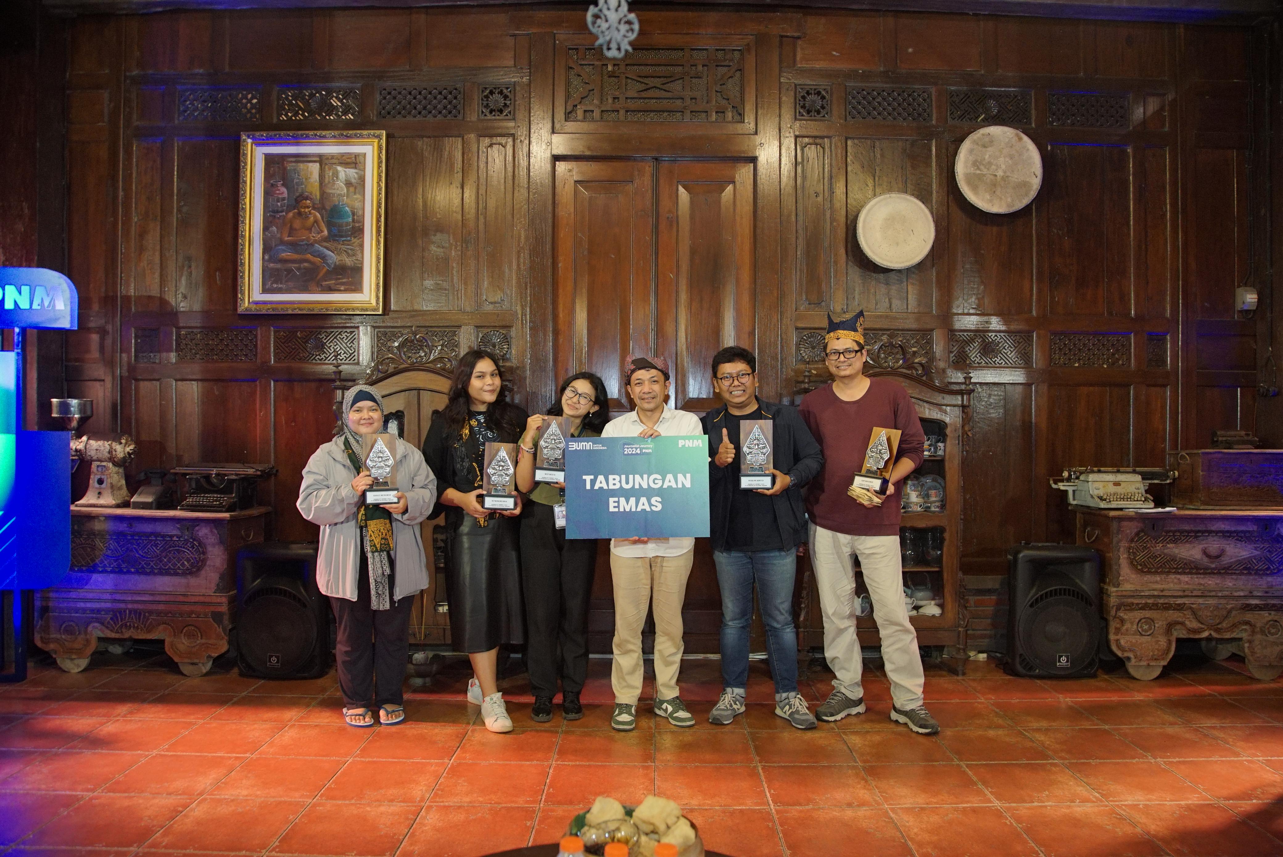 PROGRAM PEMBERDAYAAN: PNM dalam rangkaian acara Journalist Journey PNM 2024 di Banyuwangi.