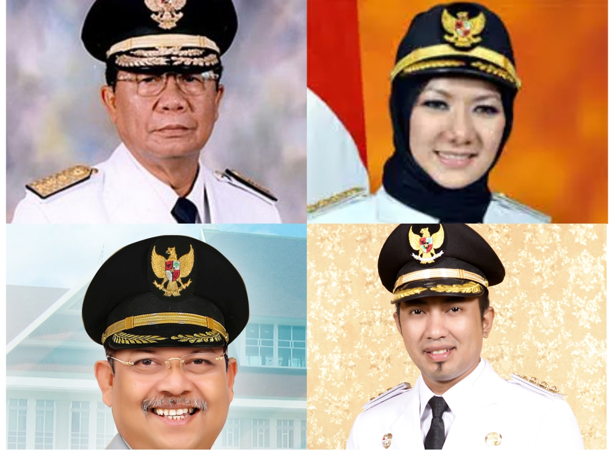 Suwarna AF (atas kiri), Rita Widyasari (atas kanan), ismunandar (bawah kiri) dan Abdul Gafur Mas