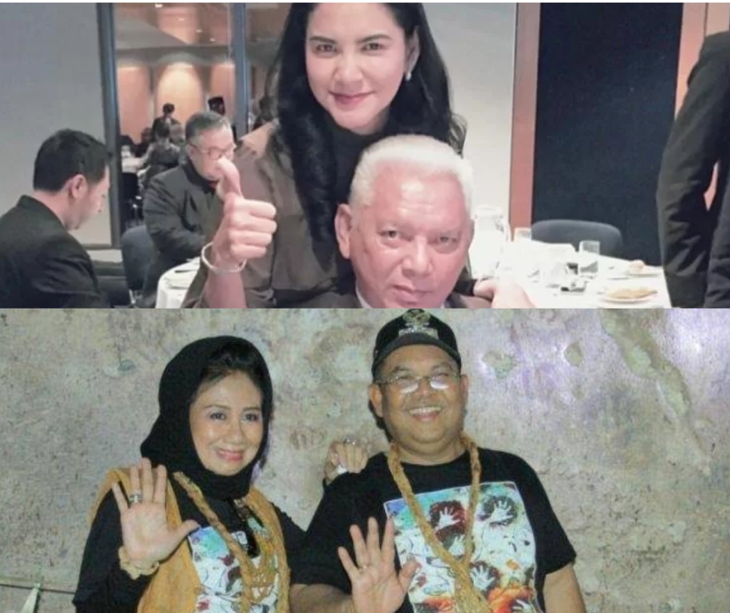 Awang Faroek Ishak - Dayang Donna (foto atas), Ismunandar dan Encek Unguria Riarinda Firgasih. (FOTO: IST)