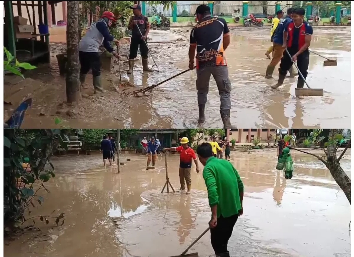 USUT:  DPRD Samarinda akan turun menginvestigasi banjir di SDN 013 Samarinda Utara. (FOTO: IST)
