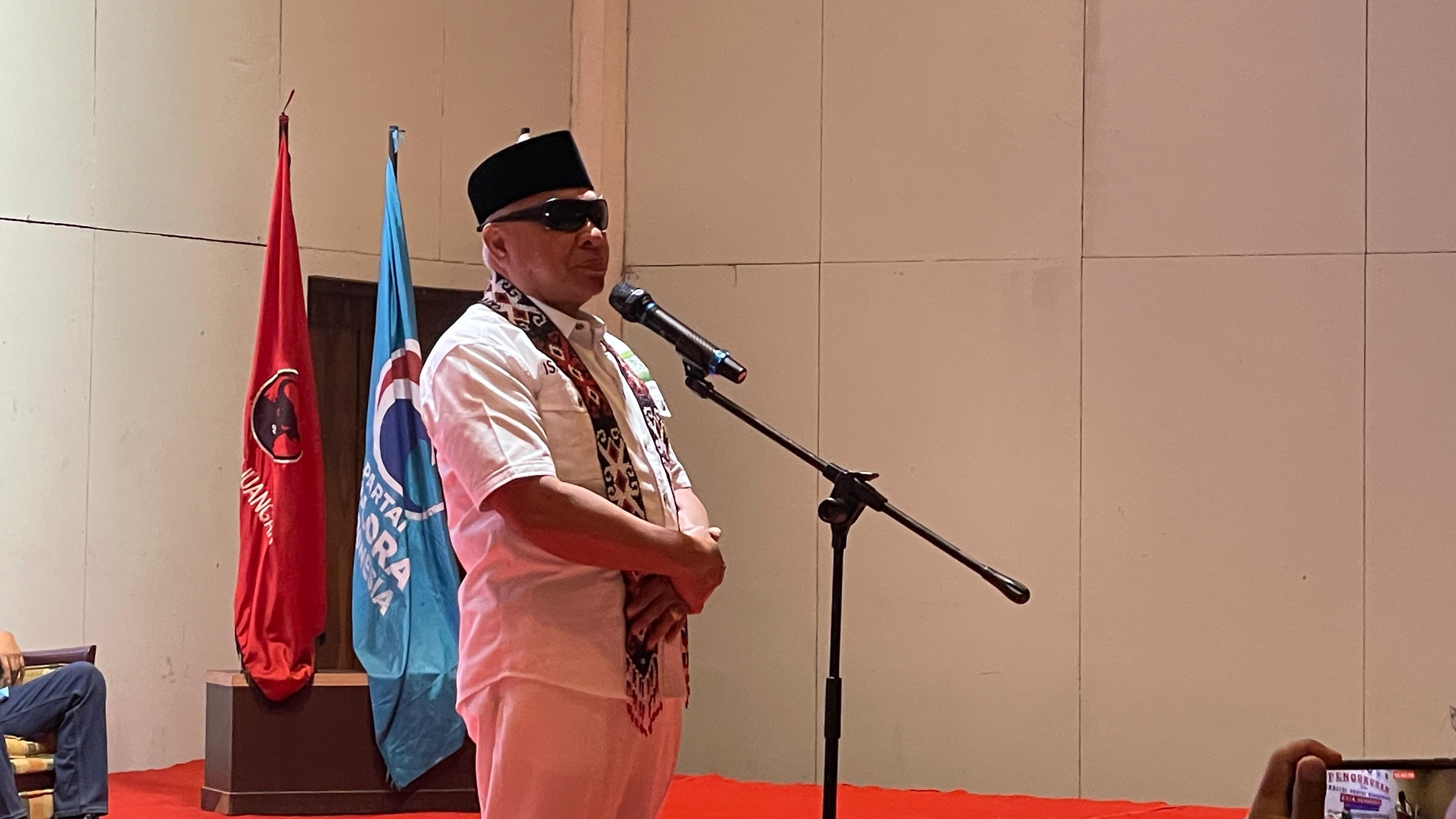 Calon gubernur Kaltim Isran Noor.