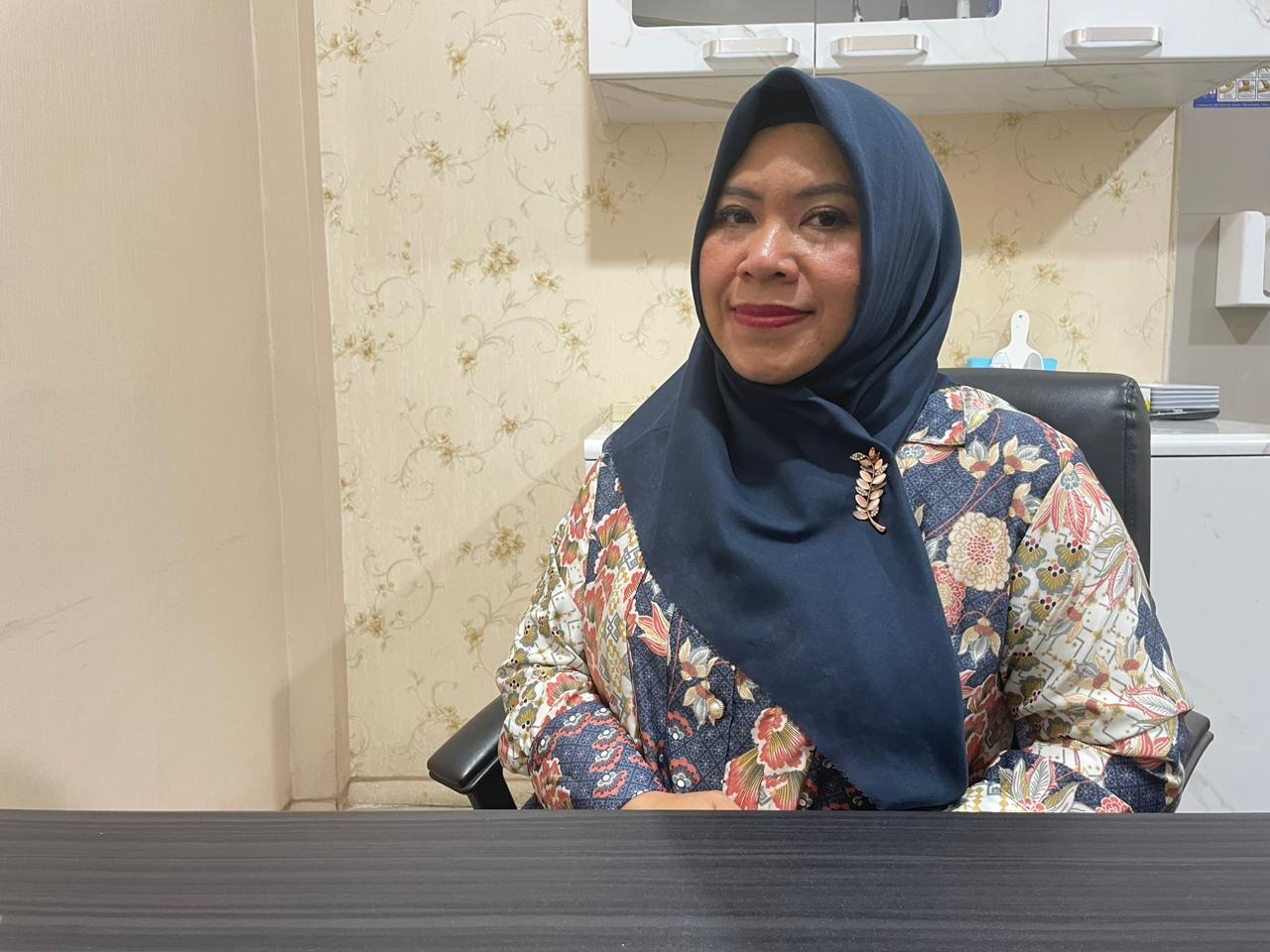 Juru Bicara Tim Khusus Pemenangan Isran&ndash;Hadi, Eny Sutarman membeber pentingnya peran perempuan dalam politik dan pemerintahan. (Foto: Bayu)