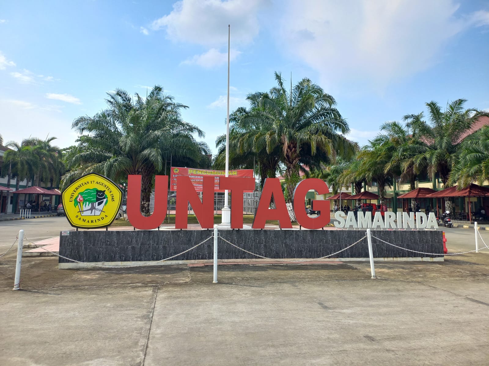 Kampus Untag di Jalan Juanda, Samarinda. (FOTO: DOK/KP)