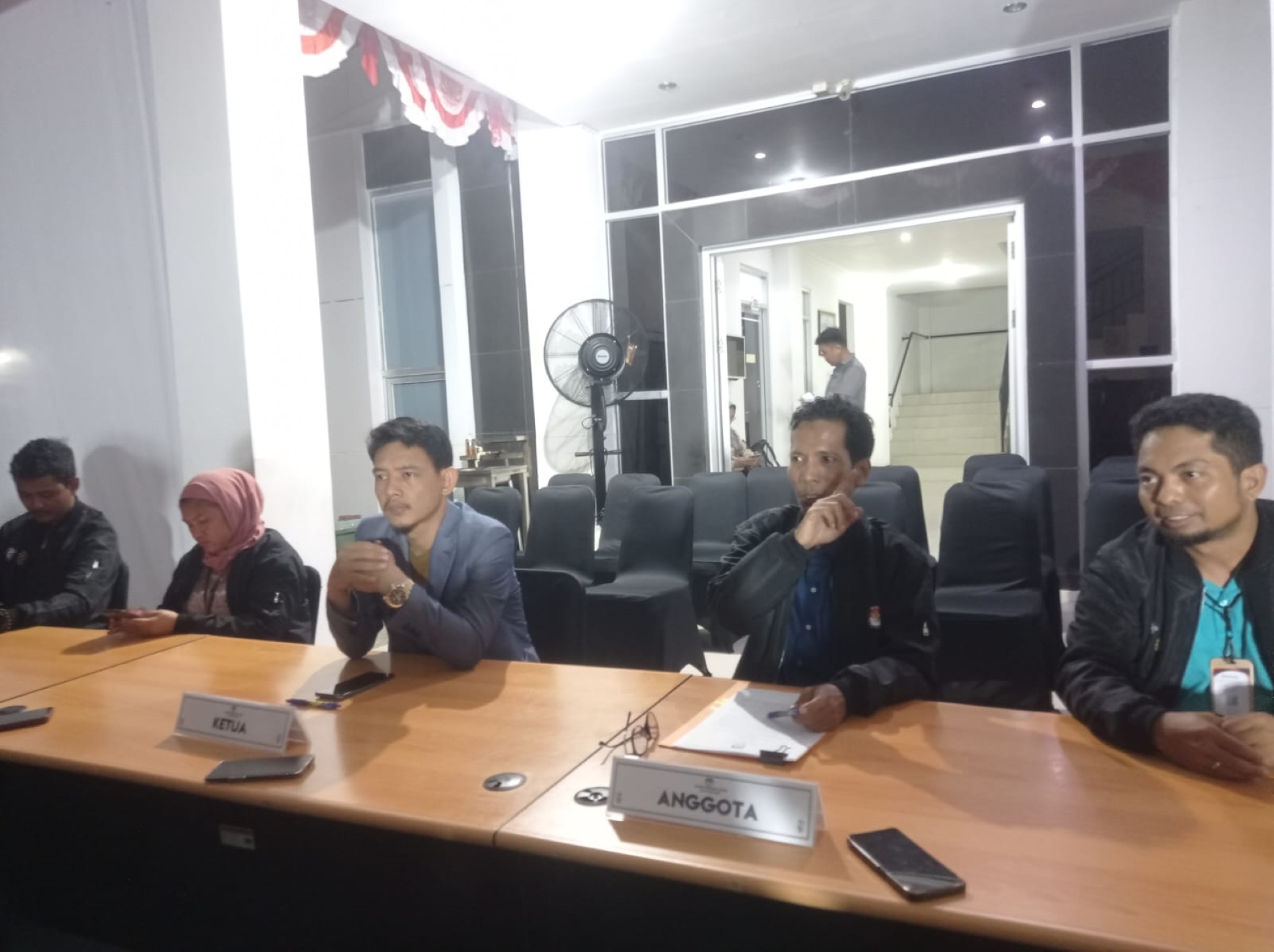 MASIH DIBAHAS: KPU Bontang masih melakukan koordinasi dengan tim paslon terkait dengan debat pilwali yang direncanakan dua kali.