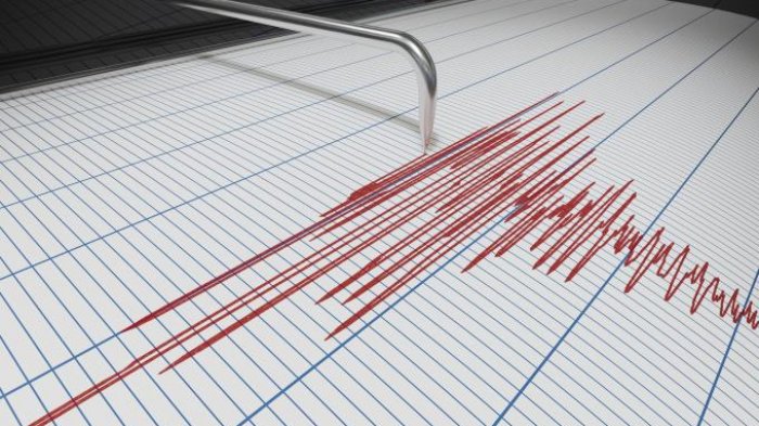 Ilustrasi gempa yang melanda Kabupaten Sukabumi pada Selasa malam, 8 Oktober.