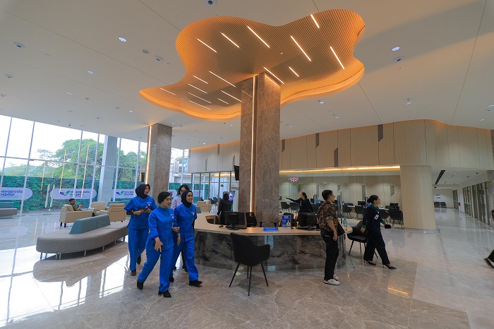 Saat ini, Mayapada Hospital Nusantara mengoperasikan empat dari enam lantai yang direncanakan. (FUAD MUHAMMAD/KALTIM POST)