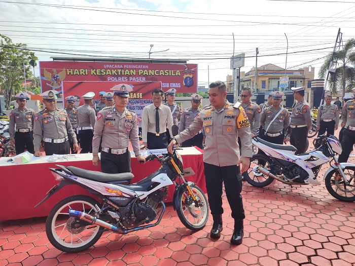 BAKAL INTENS: Satlantas Polres Paser akan lebih intens memantau arus lalu lintas selama Operasi Zebra Mahakam 2024 ini dari 14 Oktober sampai 27 Oktober 2024.