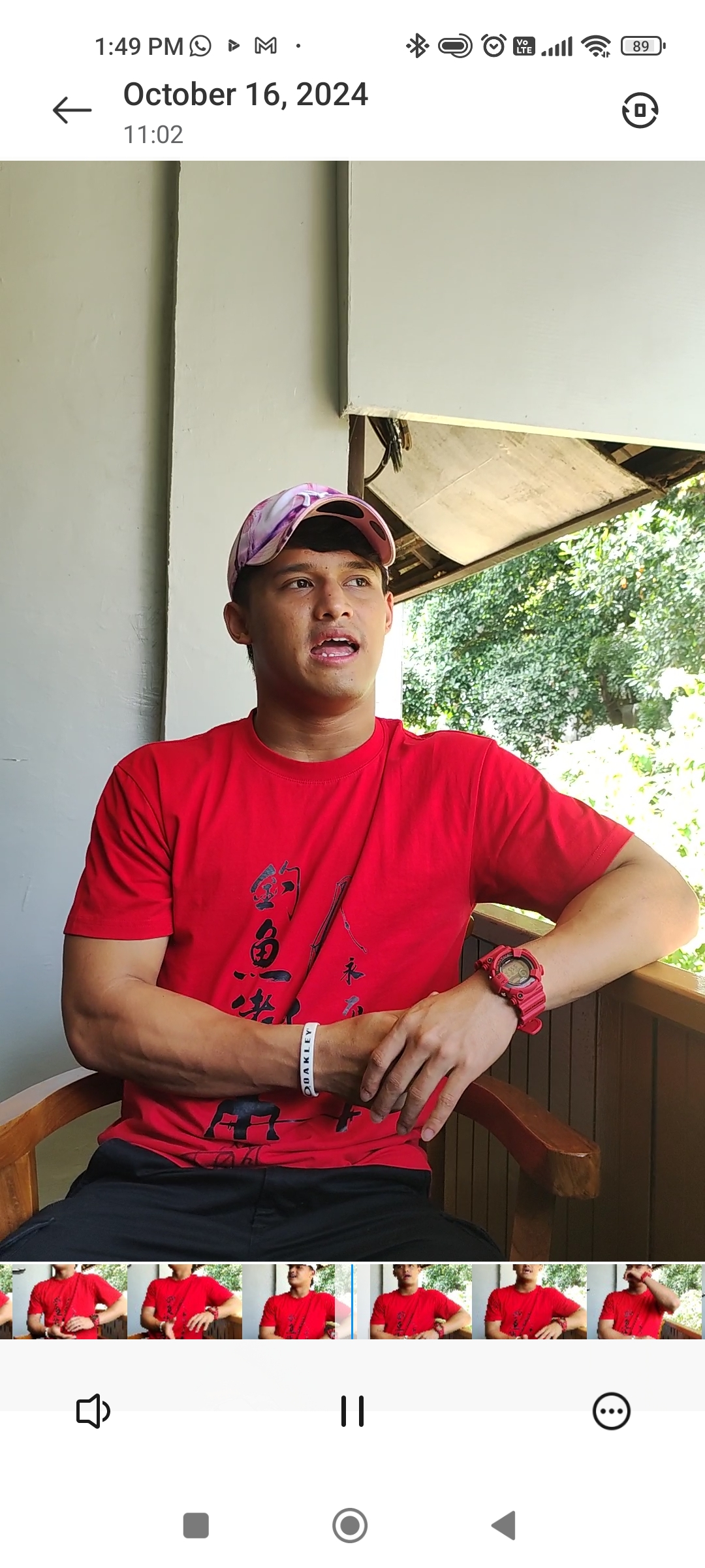 SPESIAL: Rizki Juniansyah bertandang ke Samarinda untuk menghadiri turnamen terbuka angkat besi junior tingkat provinsi.