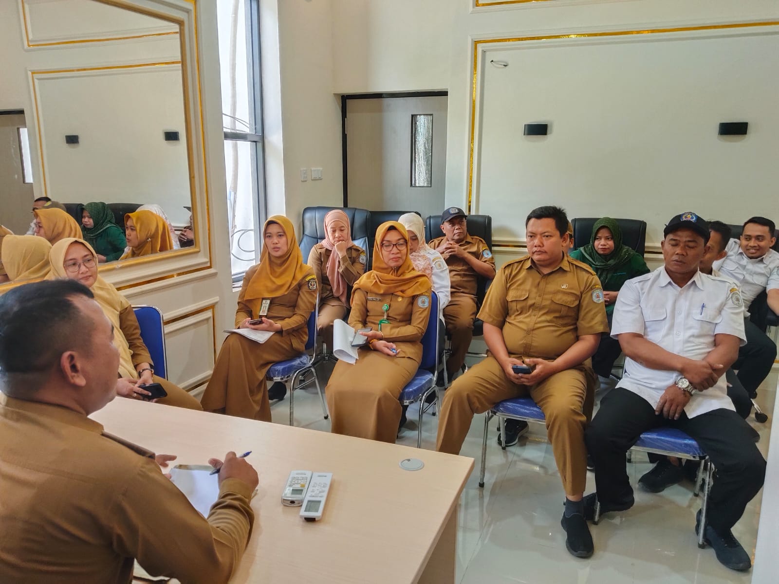PERSIAPAN: Kelurahan Satimpo menggandeng dua paguyuban untuk event Bontang City Carnival kali ini.
