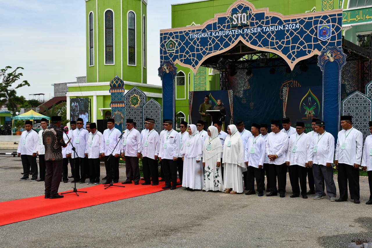 SYIAR ISLAM: Seleksi Tilawatil Quran (STQ) tingkat Kabupaten Paser digelar selama empat hari ke depan.