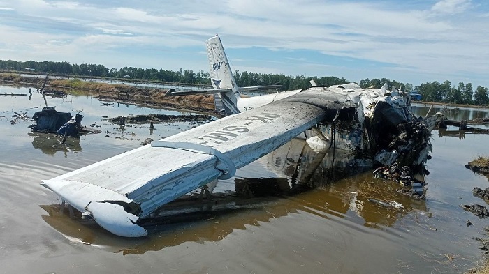 Pesawat SAM Air hilang kontak dan jatuh di kawasan Randangan, Gorontalo, Minggu (20/10/2024).