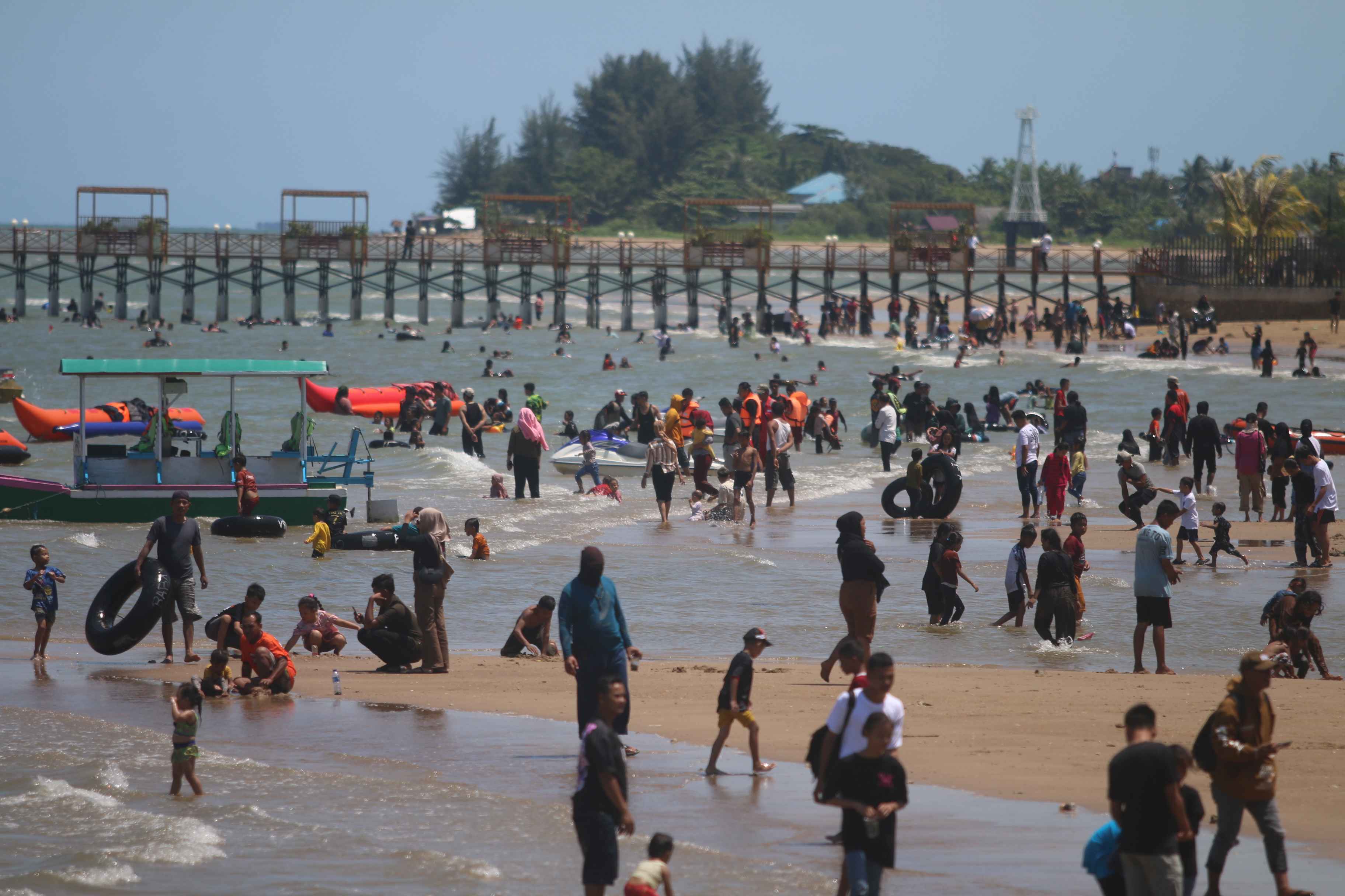 Pantai Manggar Balikpapan. (Foto: Anggi/KP)