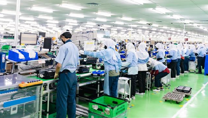 Pabrik Epson di Cikarang, Bekasi, Jawa Barat.