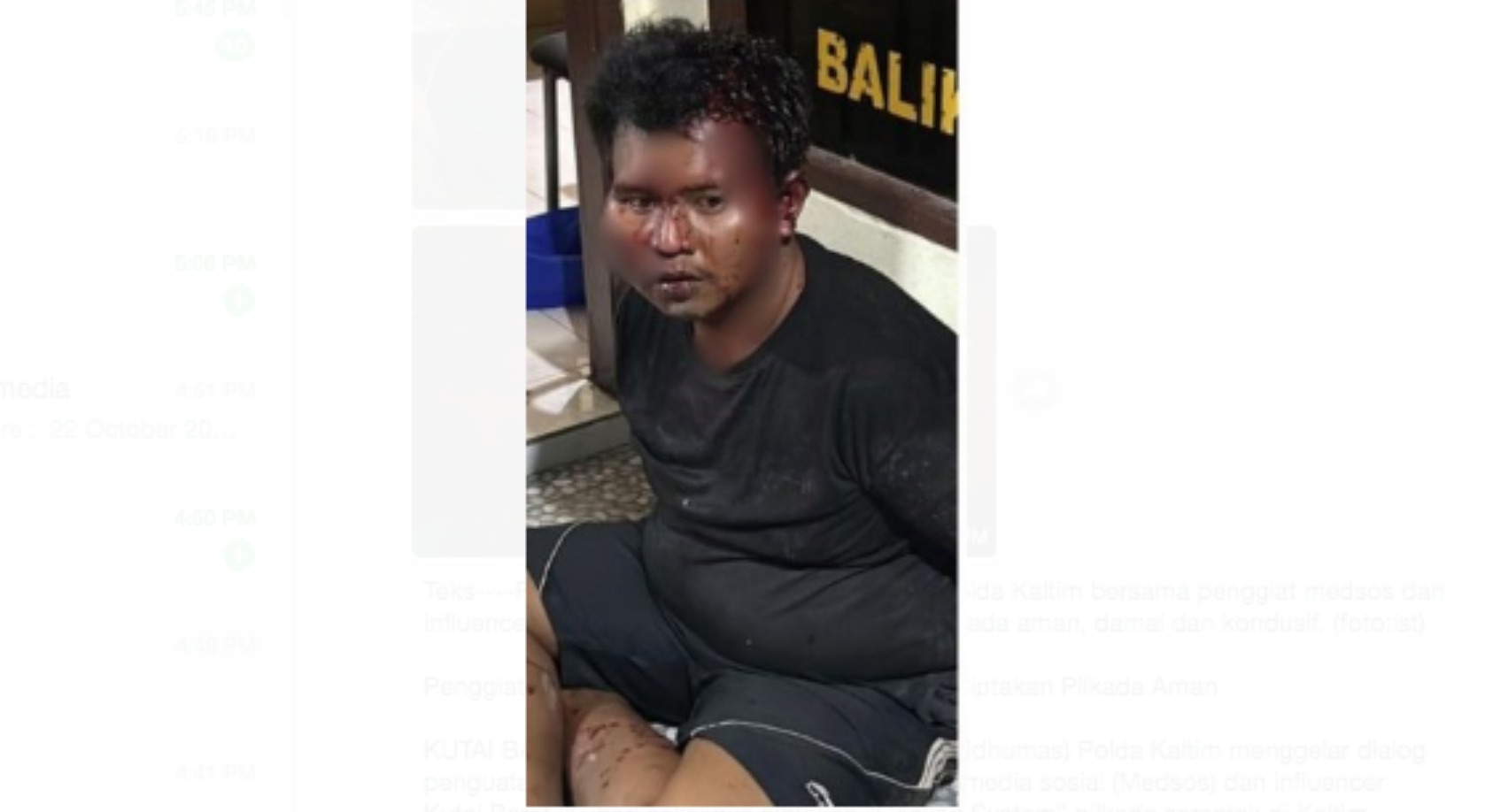 Pelaku tabrak lari yang juga tersangka kasus curanmor.
