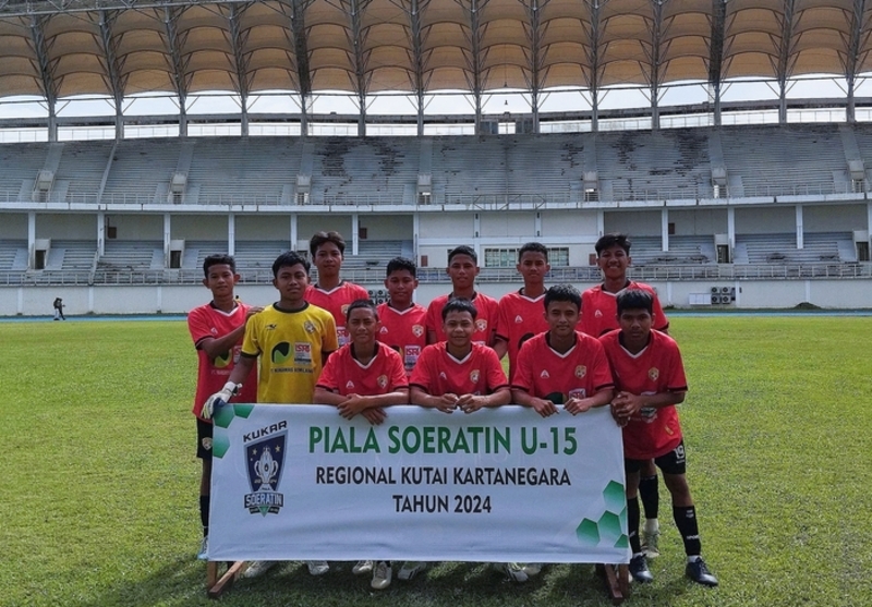 TIM KEJUTAN: SSB Satria Muda Jonggon berhasil lolos ke semifinal Piala Soeratin U-15 2024.