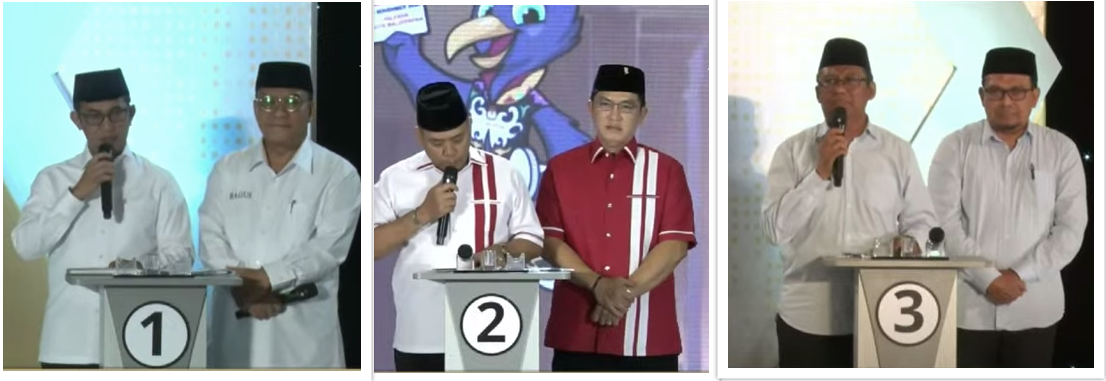Debat Pilkada Balikpapan edisi perdana.