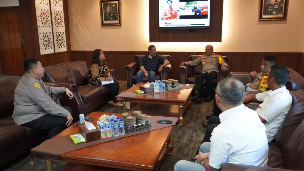Polda Kaltim kerja sama dengan OCI Amerika, di antaranya penanganan kejahatan lintas negara. (foto:ist)
