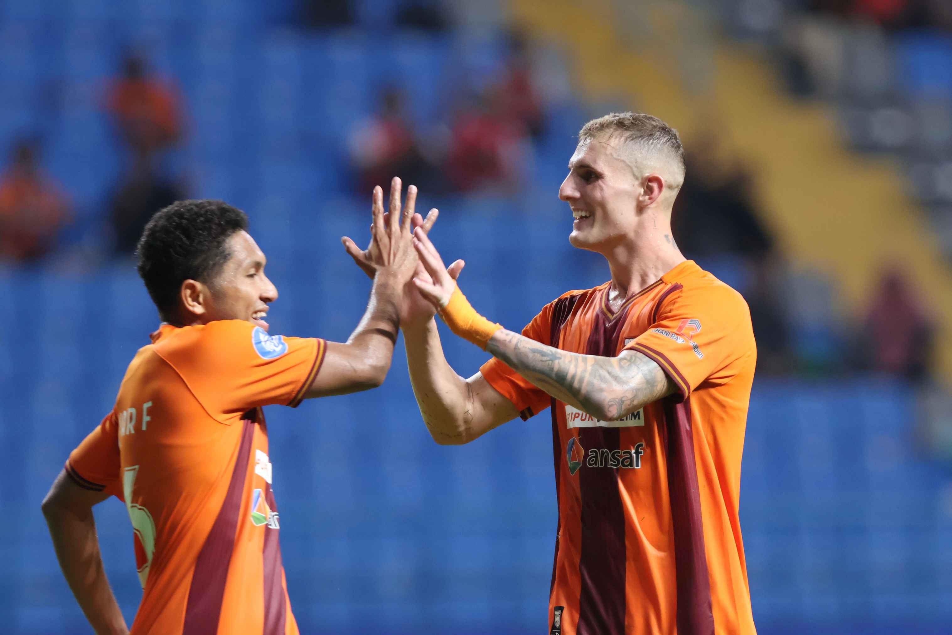 Borneo FC optimistis dapat melanjutkan tren positif. (Foto: Anggi/KP)