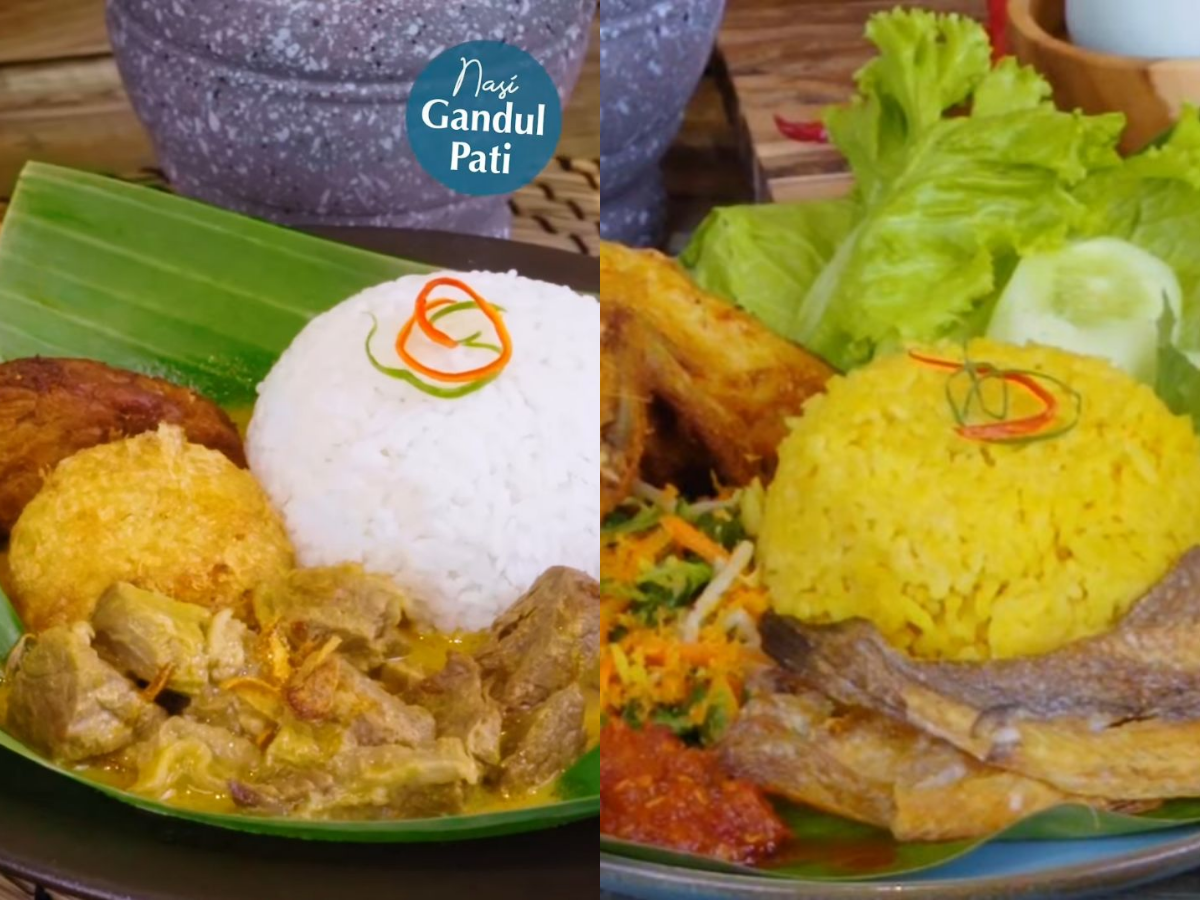 Hidangan di Dapur Solo yang menggugah selera.