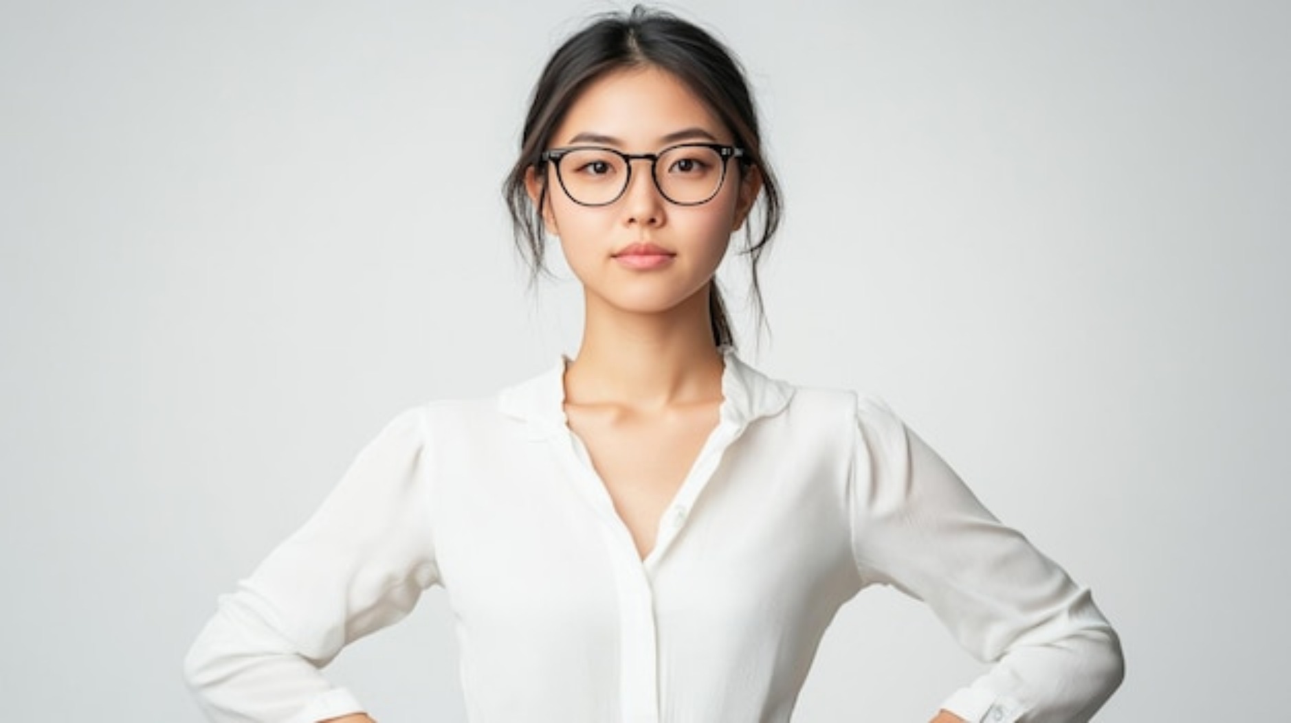 Perempuan berkacamata menjadi lebih menarik. (Freepik-AI generated)