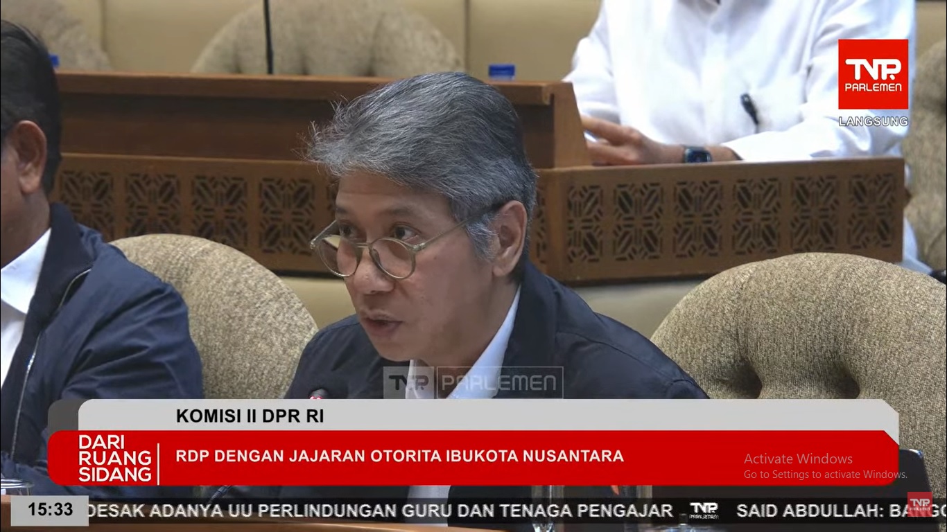 Sekretaris Otorita IKN Bimo Adi Nursanthyasto.