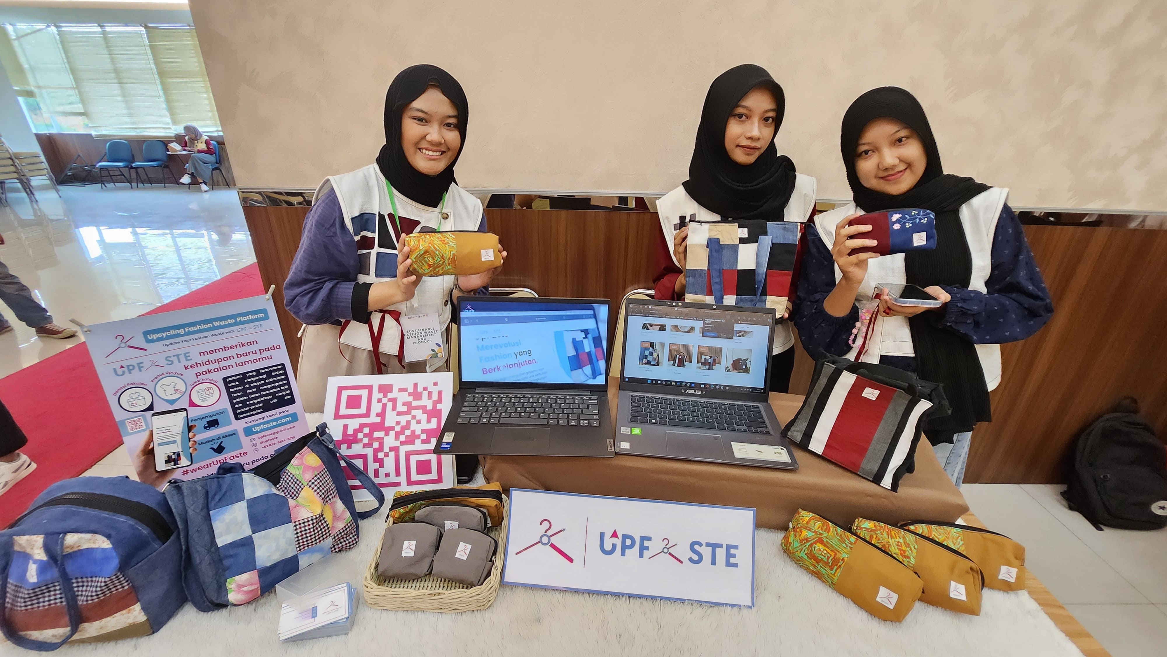 BERNILAI: Upfaste, ubah pakaian bekas jadi produk ekonomis demi mengurangi limbah fashion.