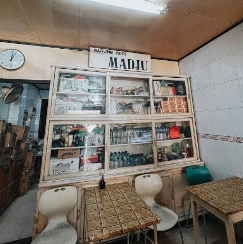 Warung Kopi Madju di Pasar Pagi (FOTO: IST)